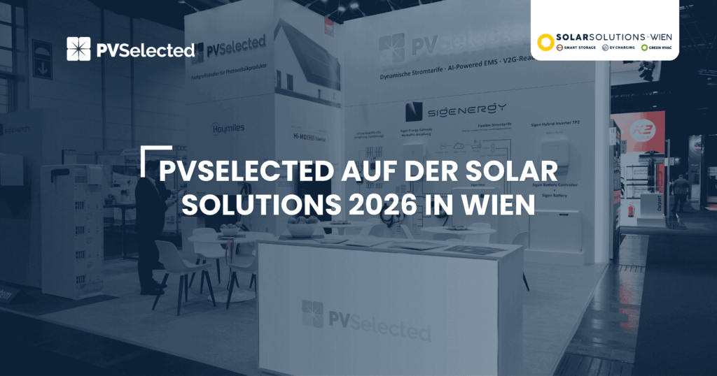 PVSelected auf der Solar Solutions 2026 in Wien 2