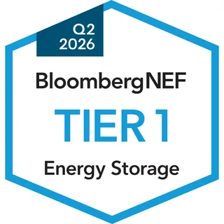 BloombergNEF Tier 1 Energy Storage badge, Q2 2026